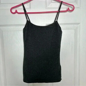 U2B Tank  Top Spagetti Straps Grey Size Medium